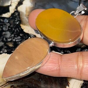 Beautiful Mookaite Pendant  2 7/8”